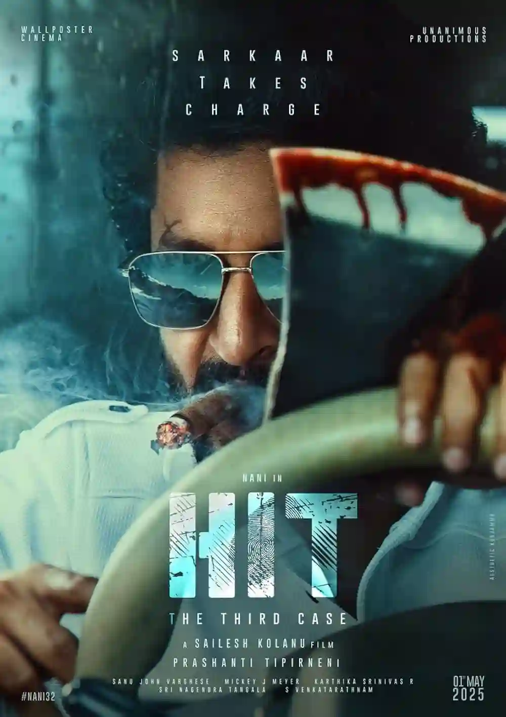 HIT: The Third Case (2025) WEBRip ORG. [Hindi – Telugu] x265 ESubs