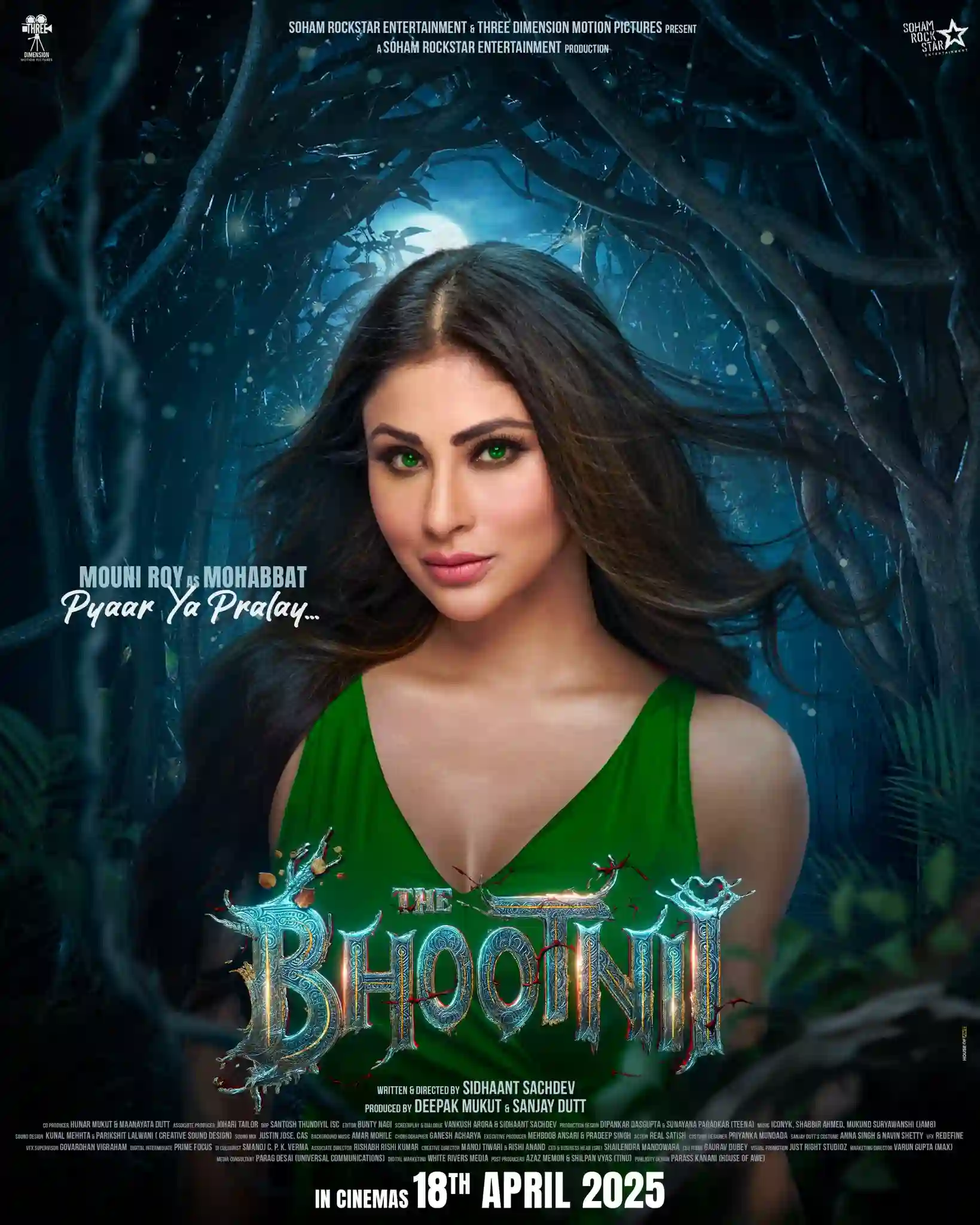 The Bhootnii (2025) HEVC Hindi WEB DL 5.1 HC ESub x265