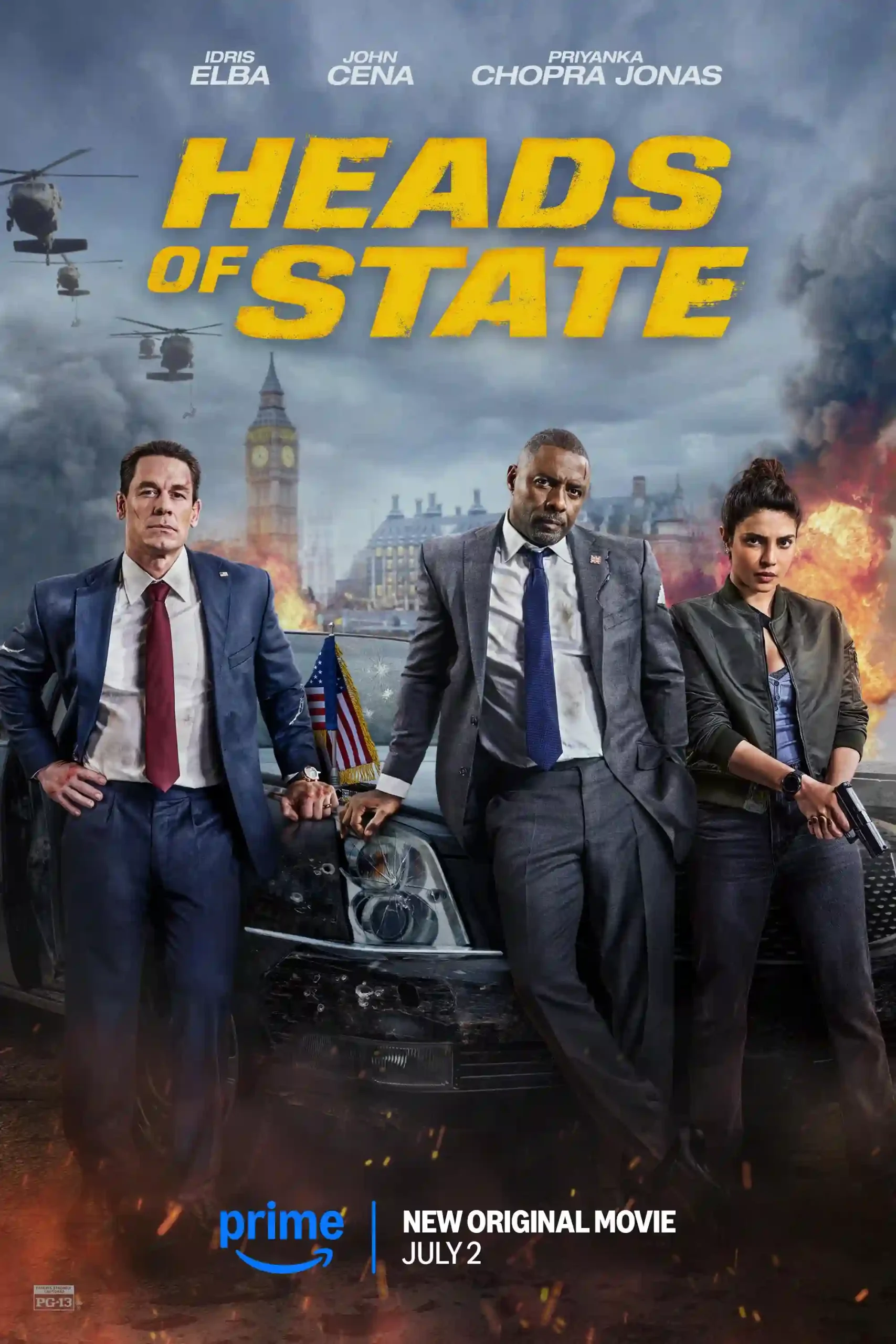 Heads of State (2025) AMZN WEBRip [Hindi – English] x265 Esubs
