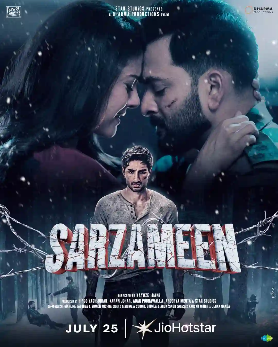 Sarzameen (2025) Hindi WEB-DL 480p | 720p | 1080p