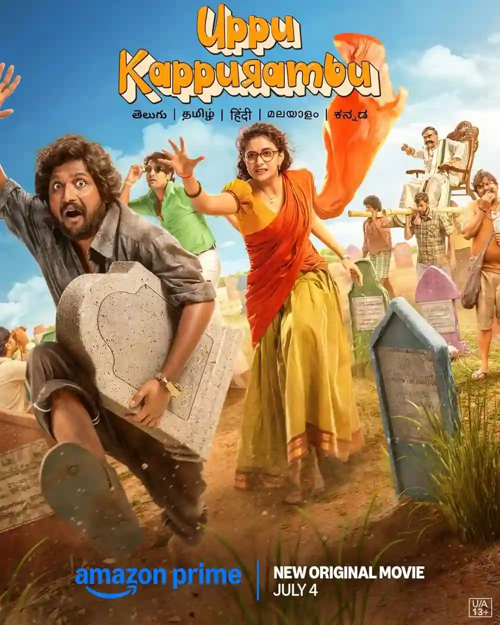 Uppu Kappurambu (2025) HDRip [Hindi+Telugu] x264 ESubs
